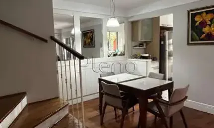 Sobrado à venda em campinas, mansões santo antônio, com 3 quartos, com 142 m², reserva aram