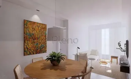 Apartamento à venda em campinas, cambuí, com 2 quartos, com 61 m²