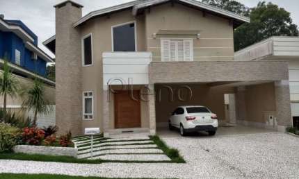 Sobrado à venda em Valinhos, Jardim Paiquerê, com 4 suítes, com 364 m², Condominio Ouro Verde