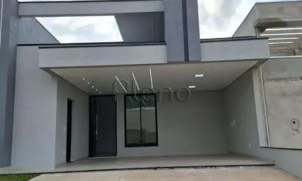 Casa à venda em Indaiatuba, Loteamento Park Gran Reserve, com 3 suítes, com 135 m²