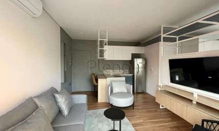 Apartamento à venda e para alugar em Campinas, Cambuí, com 1 suíte, com 38.5 m², Lille