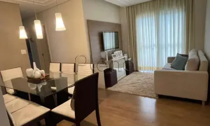 Apartamento à venda em Campinas, Mansões Santo Antônio, com 3 quartos, com 75 m², Piacere
