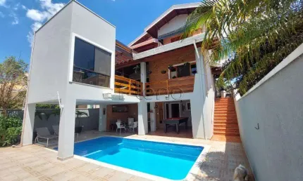 Sobrado à venda em Valinhos, Santa Cruz, com 3 quartos, com 321 m², Condomínio Terras do Oriente