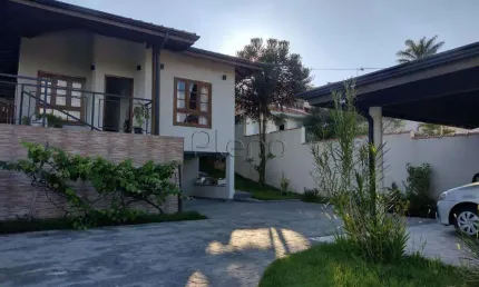 Casa à venda em Campinas, Loteamento Caminhos de São Conrado (Sousas), com 3 quartos, com 195 m²