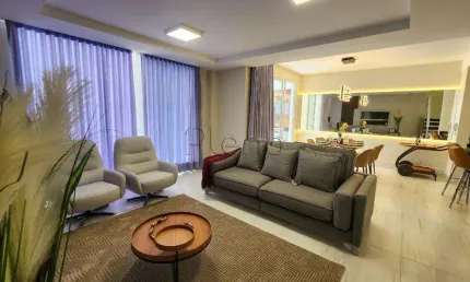 Sobrado à venda em campinas, loteamento alphaville campinas, com 4 quartos, com 208 m²