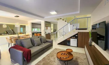 Sobrado à venda em Campinas, Loteamento Alphaville Campinas, com 4 quartos, com 208 m²