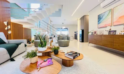 Sobrado à venda em campinas, swiss park, com 3 suítes, com 276 m²