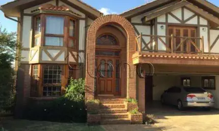Sobrado à venda em campinas, jardim conceição (sousas), com 5 suítes, com 411 m², vila verde