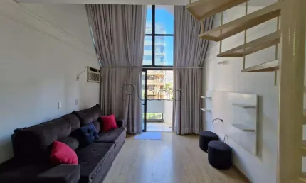 Apartamento Duplex para alugar em Campinas, Cambuí, com 1 suíte, com 56 m², Piaget Studium