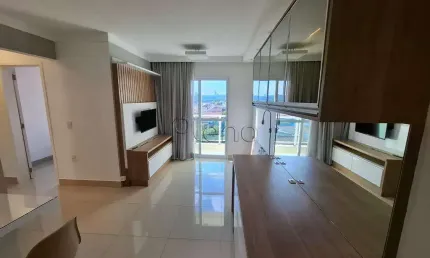 Apartamento semi mobiliado à venda em campinas, vila aurocan, com 3 quartos, com 69 m², piazza di roma