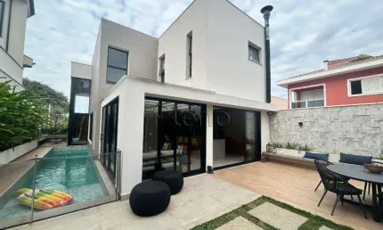 Sobrado à venda em campinas, swiss park, com 3 suítes, com 280 m²