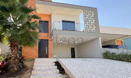 Sobrado à venda em valinhos, santa cruz, com 3 suítes, com 287 m², condomínio le village