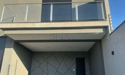 Sobrado à venda em campinas, residencial parque da fazenda, com 3 quartos, com 155 m²