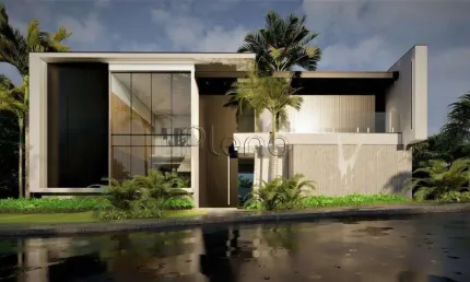 Sobrado à venda em Campinas, Loteamento Residencial Arborais, com 4 suítes, com 412 m²