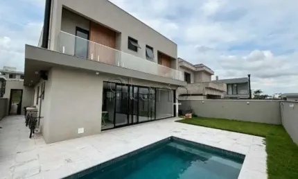 Sobrado à venda em Campinas, Loteamento Residencial Arborais, com 3 suítes, com 353.53 m²