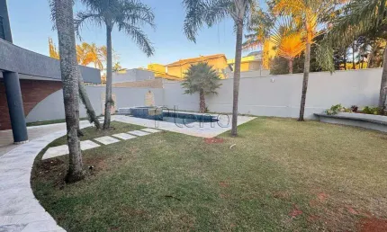 Sobrado à venda e para alugar em campinas, loteamento alphaville campinas, com 5 suítes, com 560 m²
