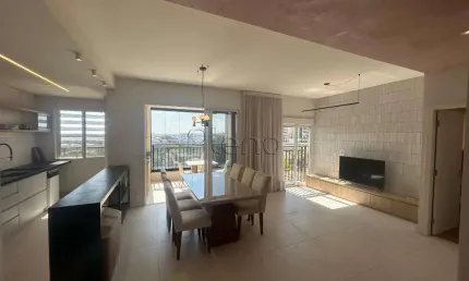 Apartamento para alugar em campinas, swiss park, com 2 suítes, com 91 m²