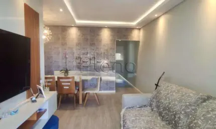 Apartamento à venda em campinas, jardim chapadão, com 3 quartos, com 90 m²
