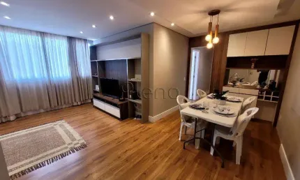 Apartamento à venda em campinas, bosque, com 3 quartos, com 94 m², edifício itapema