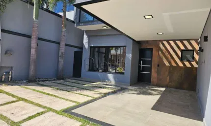 Sobrado para alugar em indaiatuba, jardim park real, com 3 suítes, com 170 m²