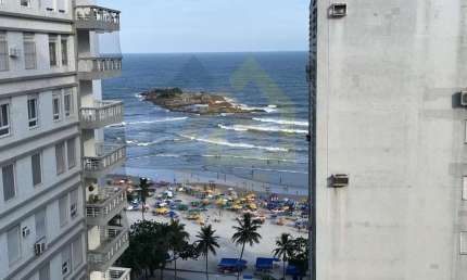 Apartamento para Locação em Guarujá, Pitangueiras, 3 dormitórios, 2 banheiros, 1 vaga