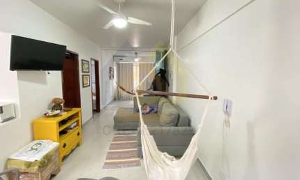 Apartamento para Venda em Guarujá, Jardim Las Palmas, 1 dormitório, 1 suíte, 2 banheiros, 1 vaga