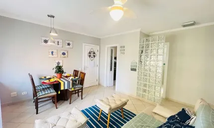 Apartamento para Venda em Guarujá, Enseada, 2 dormitórios, 1 suíte, 1 banheiro, 2 vagas