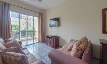 Apartamento 3 Quartos para Locação em Guarujá, Enseada, 3 dormitórios, 2 banheiros, 1 vaga