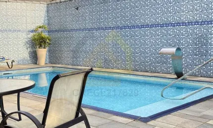 Apartamento para Locação em Guarujá, Loteamento João Batista Julião, 3 dormitórios, 1 suíte, 3 banheiros, 1 vaga