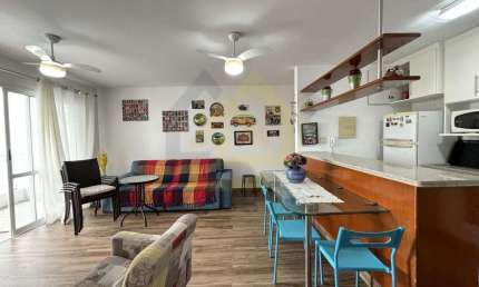 Apartamento 2 dormitórios para Locação em Guarujá, Asturias, 2 dormitórios, 1 suíte, 2 banheiros, 2 vagas