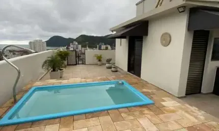 Cobertura para Venda em Guarujá, Jardim Las Palmas, 3 dormitórios, 3 banheiros, 2 vagas