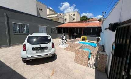 Casa para Venda em Itajubá, Cruzeiro, 3 dormitórios, 1 suíte, 2 banheiros, 2 vagas