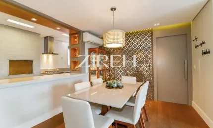 Apartamento com 2 quartos à venda na rua alberto folloni, 1406, ahú, curitiba por r$ 1.799.000