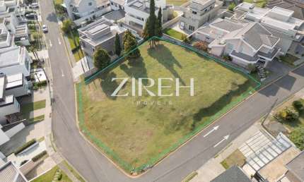 Terreno em condomínio fechado à venda na Rua Uberlândia, 359, Abranches, Curitiba por R$ 1.350.000