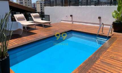 Linda Cobertura a venda 363m² - 4 dormitórios - 2 suítes - 5 vagas