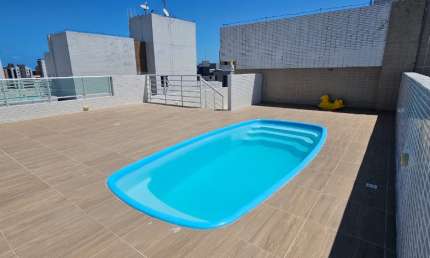 Flat com 1 quarto para alugar na Rua Golfo de Lubeck, 57, Intermares, Cabedelo