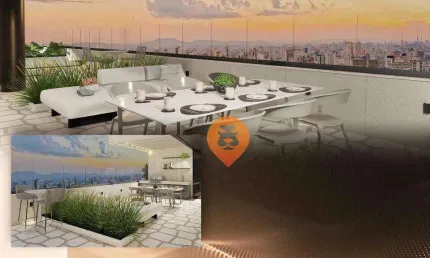 Oportunidade para morar ou investir! Apartamentos únicos de 1 ou 2 quartos, alto luxo, Lazer no Rooftop, com ou sem varanda. Bairro Funcionários