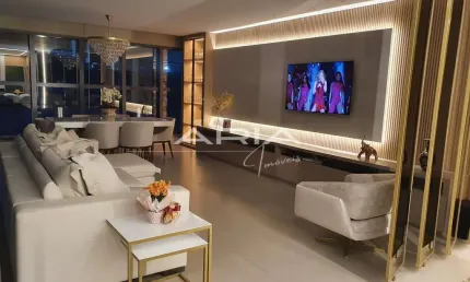 Apartamento mobiliado a venda com 4 quartos, sendo 2 suítes  - Gleba Palhano