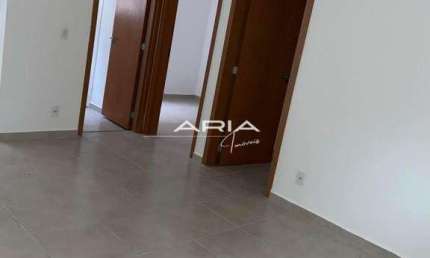 Apartamento com 2 dormitórios para alugar, 44 m  por R  1.050 mês - Campos Ville