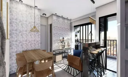 Apartamento com 2 dormitórios à venda, 55 m² por R$ 379.000,00 - Vila Leão - Sorocaba/SP