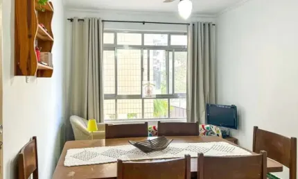 Apartamento com 2 quartos à venda na Vila Júlia, Guarujá 