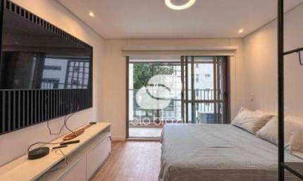 Apartamento com 1 dormitório para alugar, 26 m² por R$ 3.650,00/mês - Campo Belo - São Paulo/SP