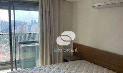 Studio com 1 dormitório para alugar, 25 m² por R$ 3.500,00/mês - Santo Amaro - São Paulo/SP