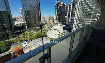 Apartamento com 1 dormitório para alugar, 33 m² por R$ 5.323,33/mês - Chácara Santo Antônio - São Paulo/SP