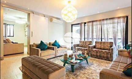 Apartamento com 4 dormitórios para alugar, 245 m² por R$ 22.693,06/mês - Moema - São Paulo/SP