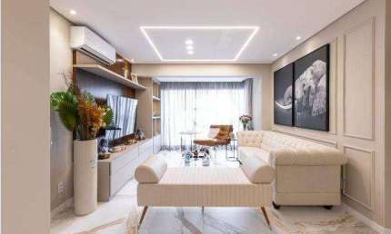 Apartamento com 3 dormitórios para alugar, 100 m² por R$ 13.805,00/mês - Brooklin - São Paulo/SP