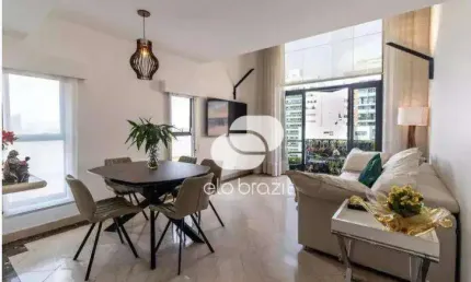 Apartamento duplex com 1 dormitório à venda, 75 m² por r$ 1.290.000,00 - itaim bibi - são paulo/sp