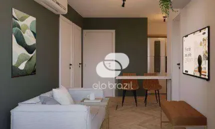 Apartamento com 2 dormitórios à venda, 43 m² por R$ 630.000,00 - Campo Belo - São Paulo/SP