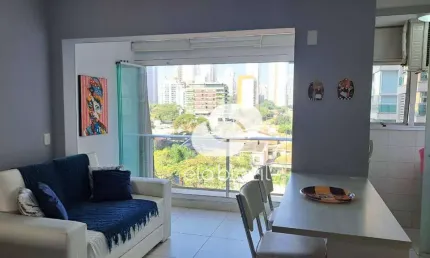 Apartamento com 1 dormitório, 34 m² - venda por r$ 600.000,00 ou aluguel por r$ 3.770,00/mês - cidade monções - são paulo/sp