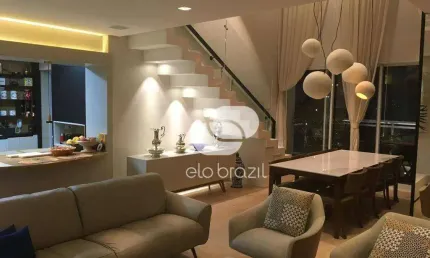 Apartamento com 3 dormitórios à venda, 210 m² por r$ 4.980.000 - brooklin - são paulo/sp